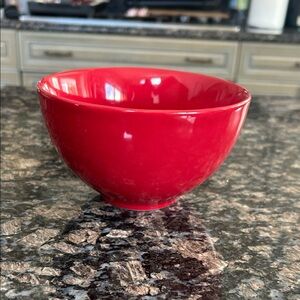 REAL SIMPLE RED 6"  CEREAL / SOUP BOWL